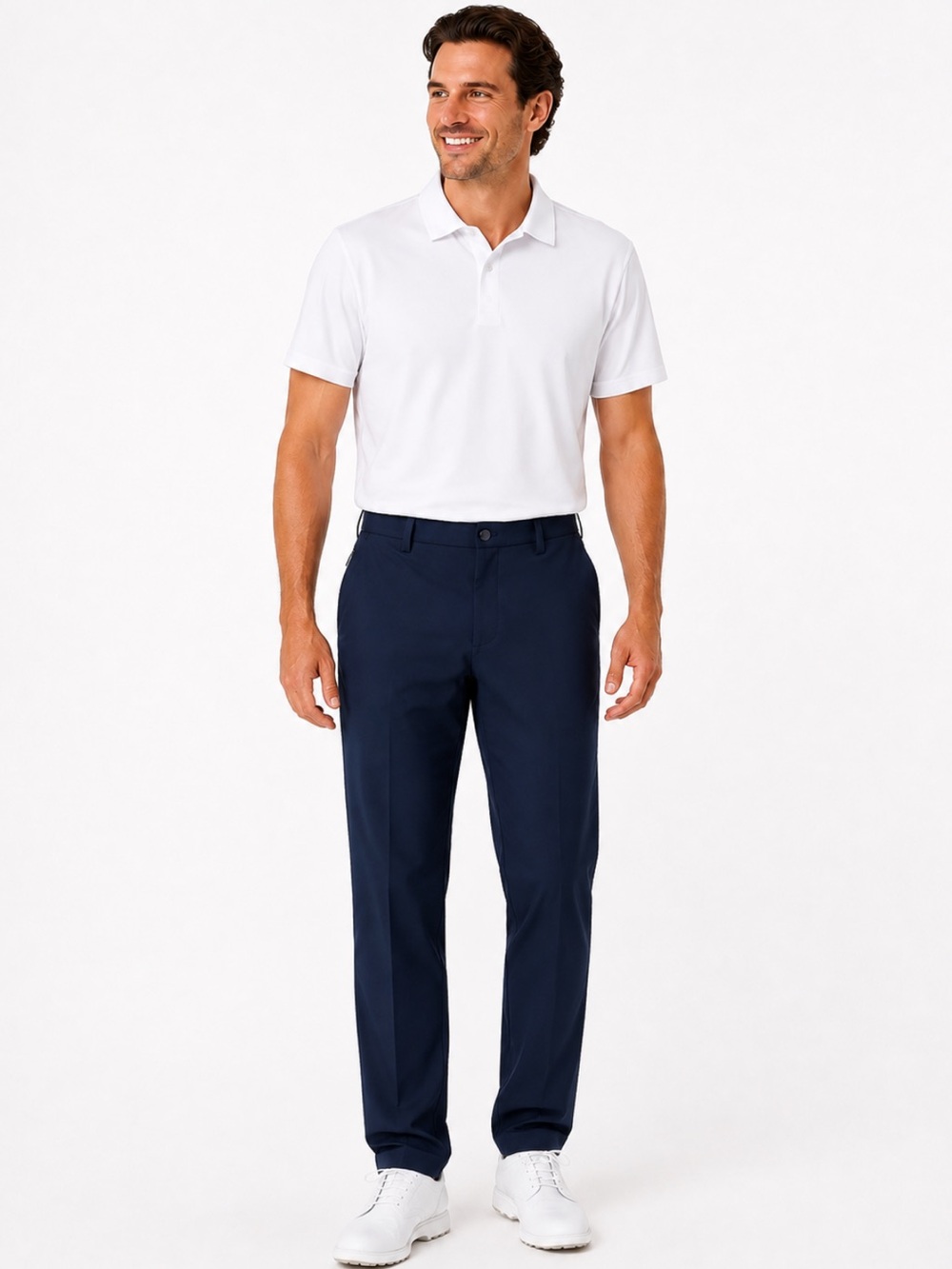 Sun Day Red Dynam Classic Golf Pants In Navy Men’s 36x32 Tiger Woods EUC!